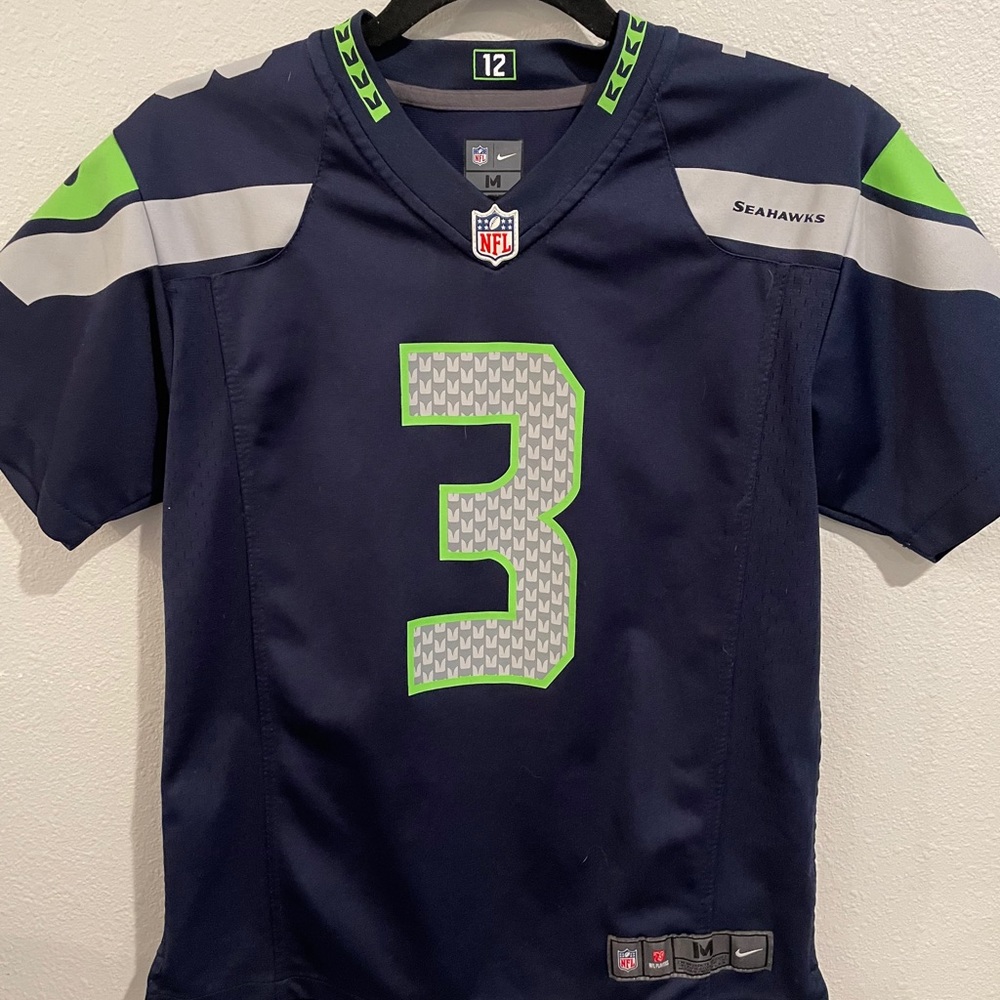 Boys medium Russell Wilson jersey